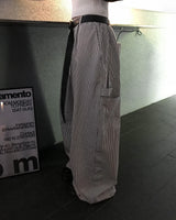 ラグビースナップストライプカーゴパンツ