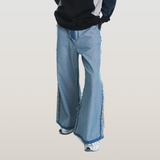 RELABEL 23AW デコンストラクトサイドシームパッチワークジーンズ