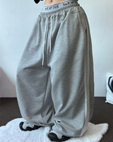 SIDE COLORATION PINTUCK BALLOON PANTS 💙🩶🖤🤍3COLOR
