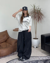 Reven Snap Nylon Pants