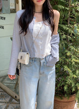 BT Linen Round Simple Knit Cardigan (10color)