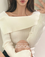 [MADE] Erin off-shoulder knit