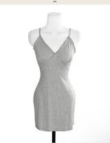 pantone :: gray sleeveless OPS