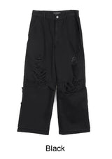Fed Damage Layered Cotton Pants