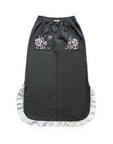 ROSE N STAR POCKET LONG SKIRT CHARCOAL