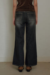 Twilight Bootcut Pants [Black]