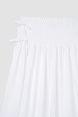 Smocking Skirt / White