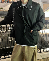 Bruce piping collar jacket