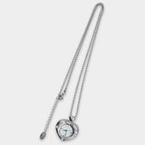 Twinkle Heart Clock Long Necklace