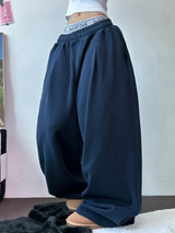 M-XL💙3サイズ💙ピンタックワイドロングパンツ🩶💙🖤🤎4カラー