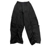 shirring strap cargo pants