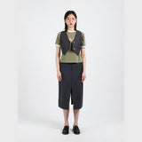 Artwork Raglan Short Sleeve T-Shirt (Khaki)