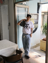 No.1313 レコードハーフTシャツ (3color)