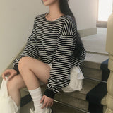 [MADE] Darling, striped one shoulder trainer