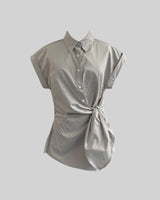 Dozen knotted wrap shirts