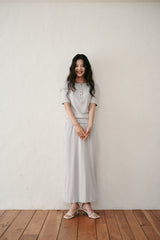 Jersey botton round (Blue grey)