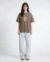 26SS 3D STAND AC BEAR SHORT SLEEVE T-SHIRT
