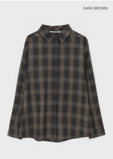 [MADE] Sloth Check Overfit Shirt
