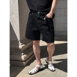 [S/S] Rough cutting short denim pants(2color)