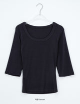 Shady Basic Round Three Quarter Tee