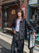 Rune Overfit Selvage Denim Jacket