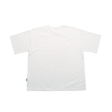 [THANKSMESSIA X ODAGIL] ゴールドピンストライプTシャツ-WHITE