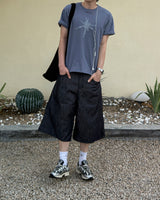 Haven Check Pocket Bermuda Denim Pants