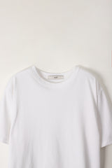 ボクシーラウンドTシャツ (ホワイト)