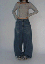 MEGA BIG WIDE DENIM