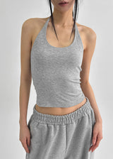 [MADE] Berua Fleece Halter Sleeveless (Set Available)