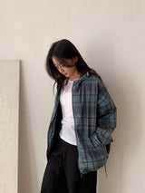 シンガーカットラウンド長袖Tシャツ