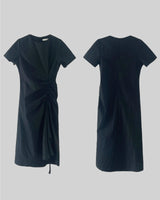 litily shirring nylon one-piece