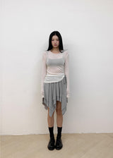 LAYERED CUTTING SKIRT