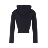 STITCH CROP HOODIE