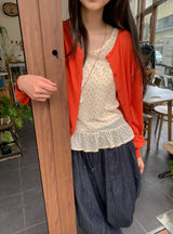 Mahi Basic Summer Long Sleeve Cardigan