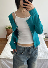 SNAP RIB CARDIGAN (5color)