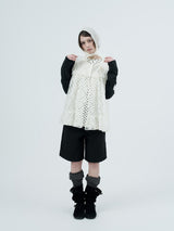 lace ruffle flare shirts