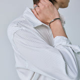 breeze line stripe shirt white