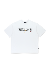 REPAIRED SHINING LOGO TEE SHIRT