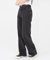 WASHED WIDE DENIM PANTS [2color]