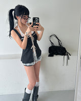 Sugar Ribbon Blouse Bustier