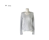Digo See-through Side Two-Button T-Shirt