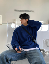  Izab Round Overfit Warmer Knit