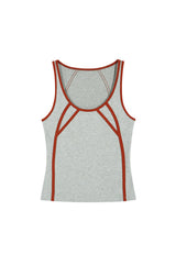 スポーティーラインタンクトップ (GRAY)
