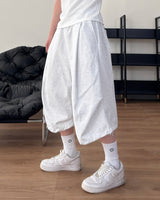 Flow sweat bermuda trousers