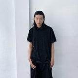 Speckled Reverse Seam Tee