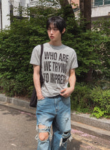 インプリスラブレタリング半袖Tシャツ