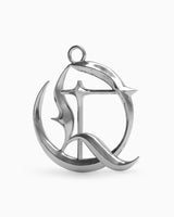 ブラックレターチャーム - Q