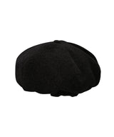 SIDE BUTTON HAT BLACK