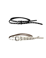 two-row stud belt(2 color)